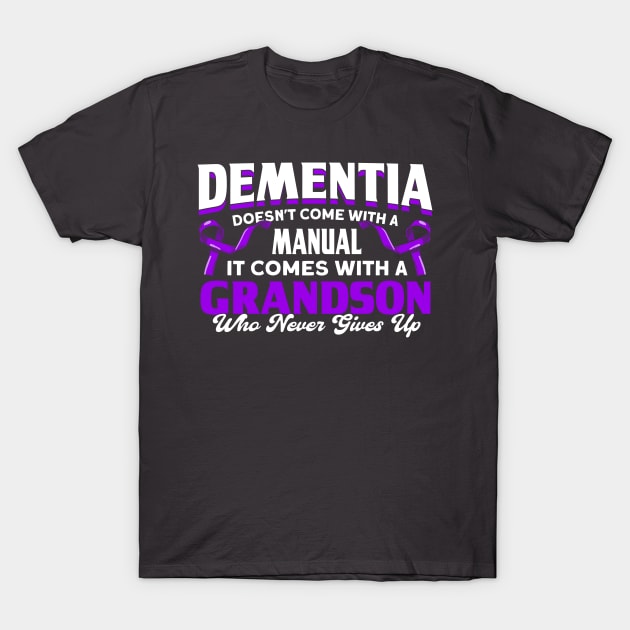 Alzheimers Seniors Dementia gift T-Shirt by Toeffishirts